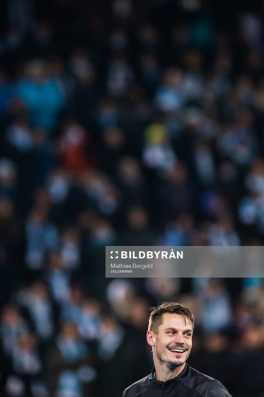 Markus Rosenberg of Malmö FF is honred