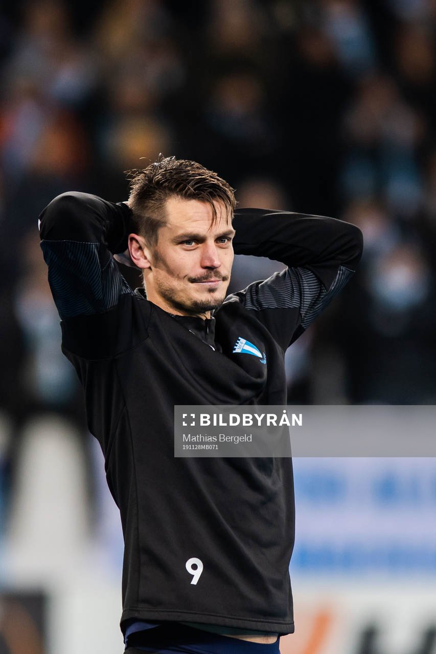Markus Rosenberg of Malmö FF is honred