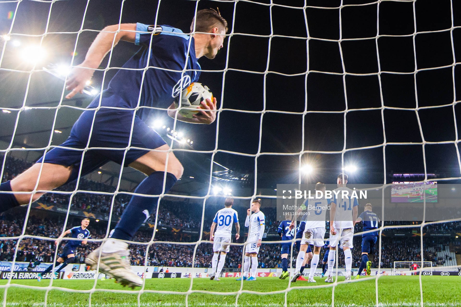 Markus Rosenberg of Malmö FF celebrates