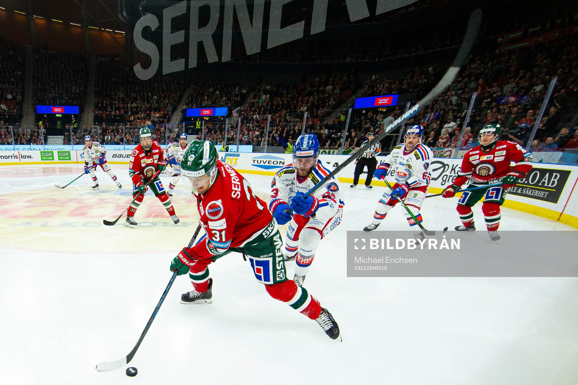 Frölundas Nicklas Lasu och Oskarshamns Robin Söderqvist