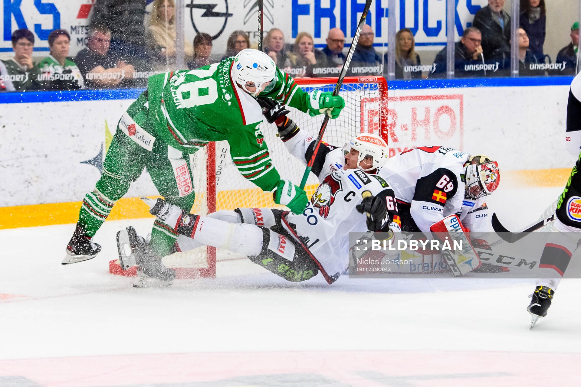 Rögles Erik Andersson och Malmö Redhawks Fredrik
