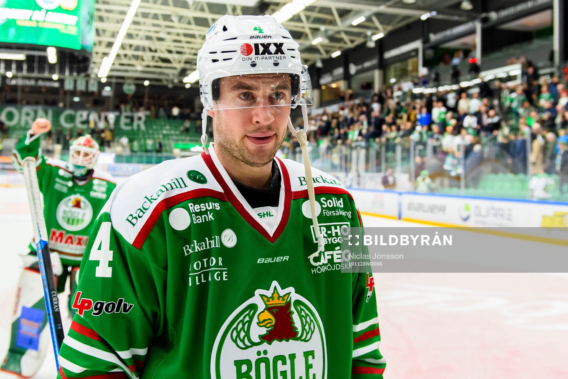 Rögles Kodie Curran jublar