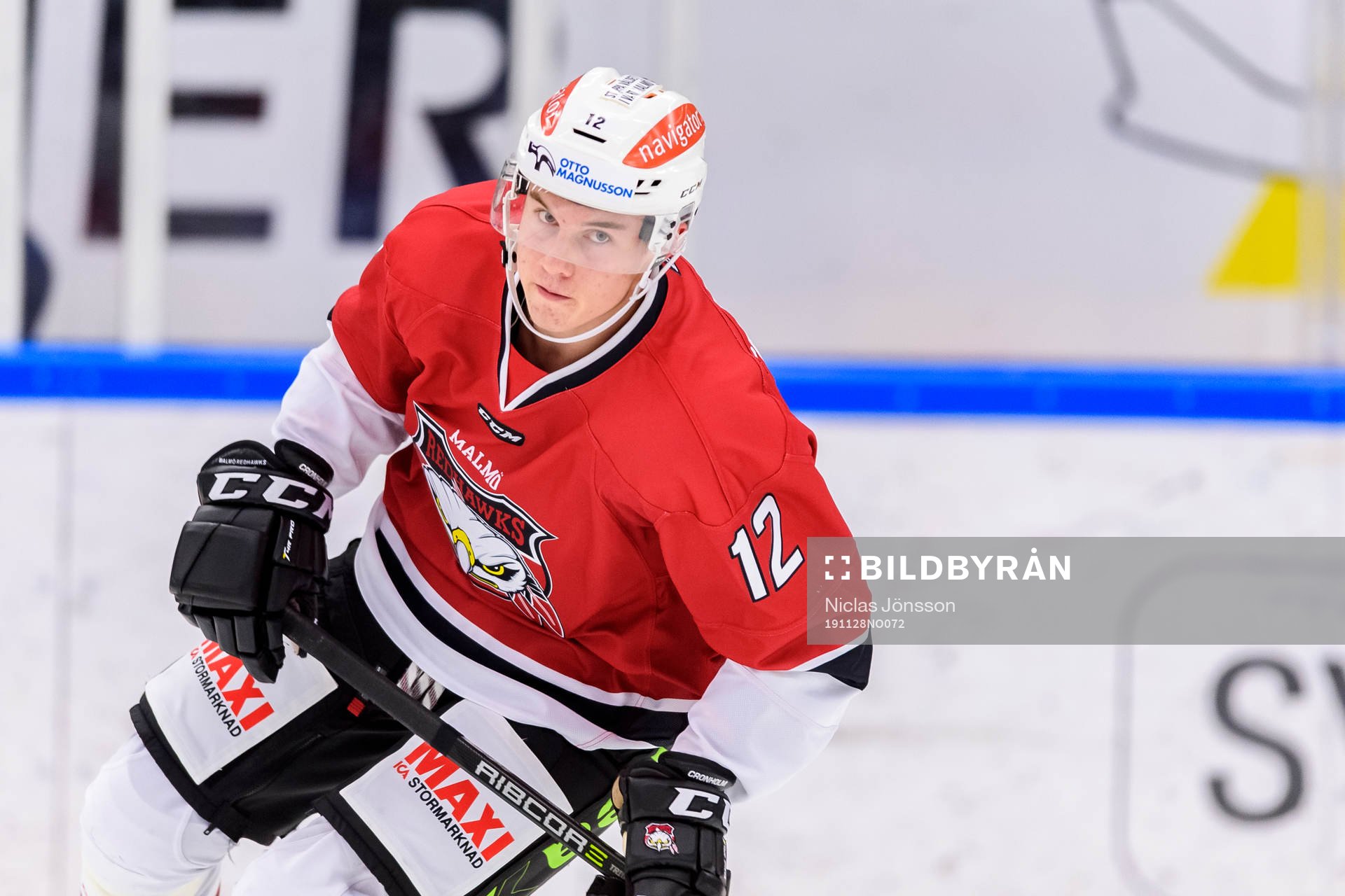 Malmö Redhawks Linus Lindstrand-Cronholm