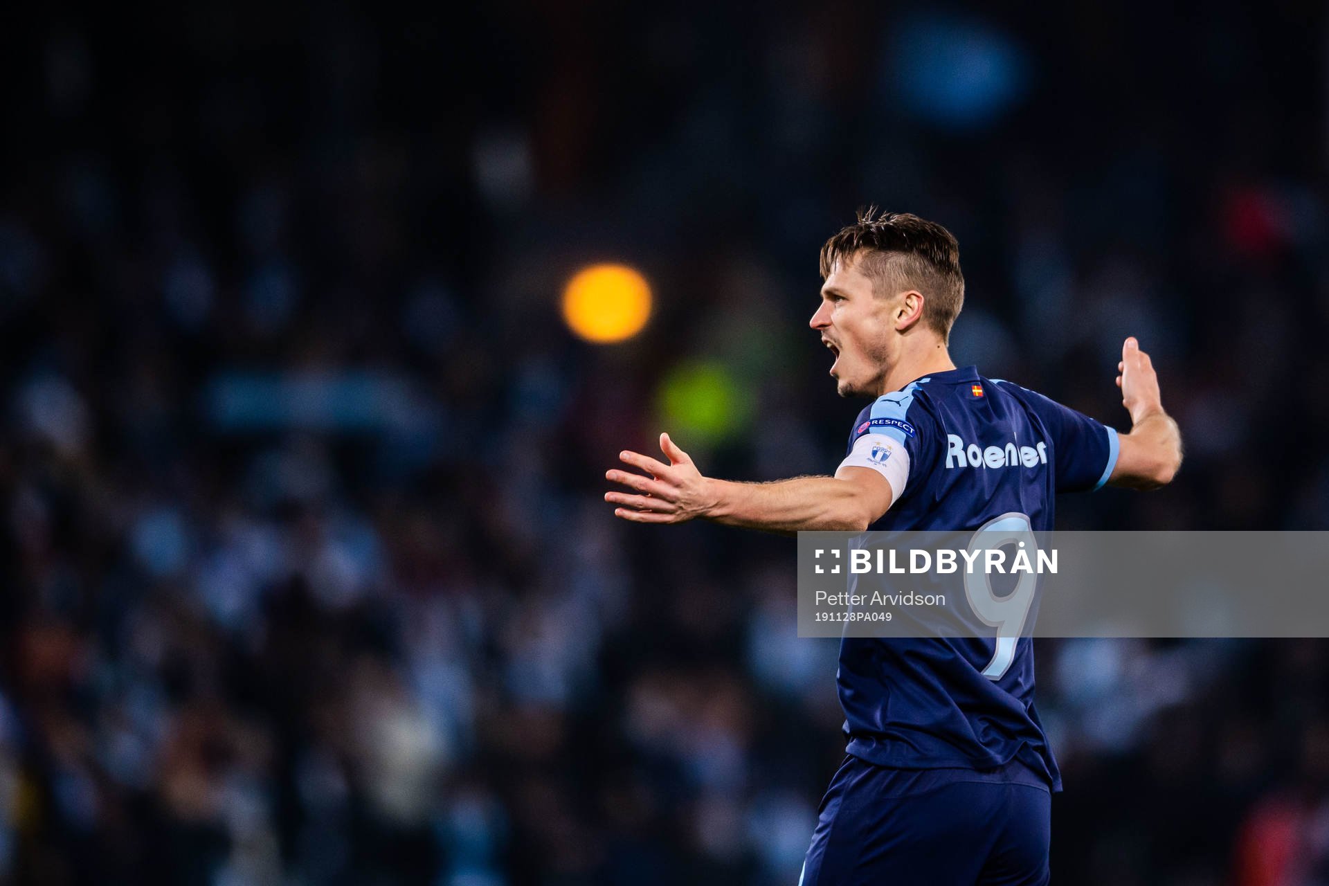 Markus Rosenberg of Malmö FF celebrates
