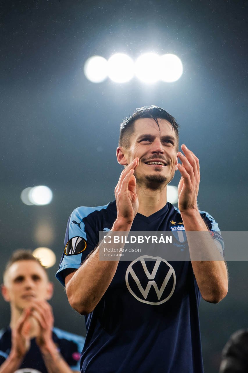 Markus Rosenberg of Malmö FF celebrate