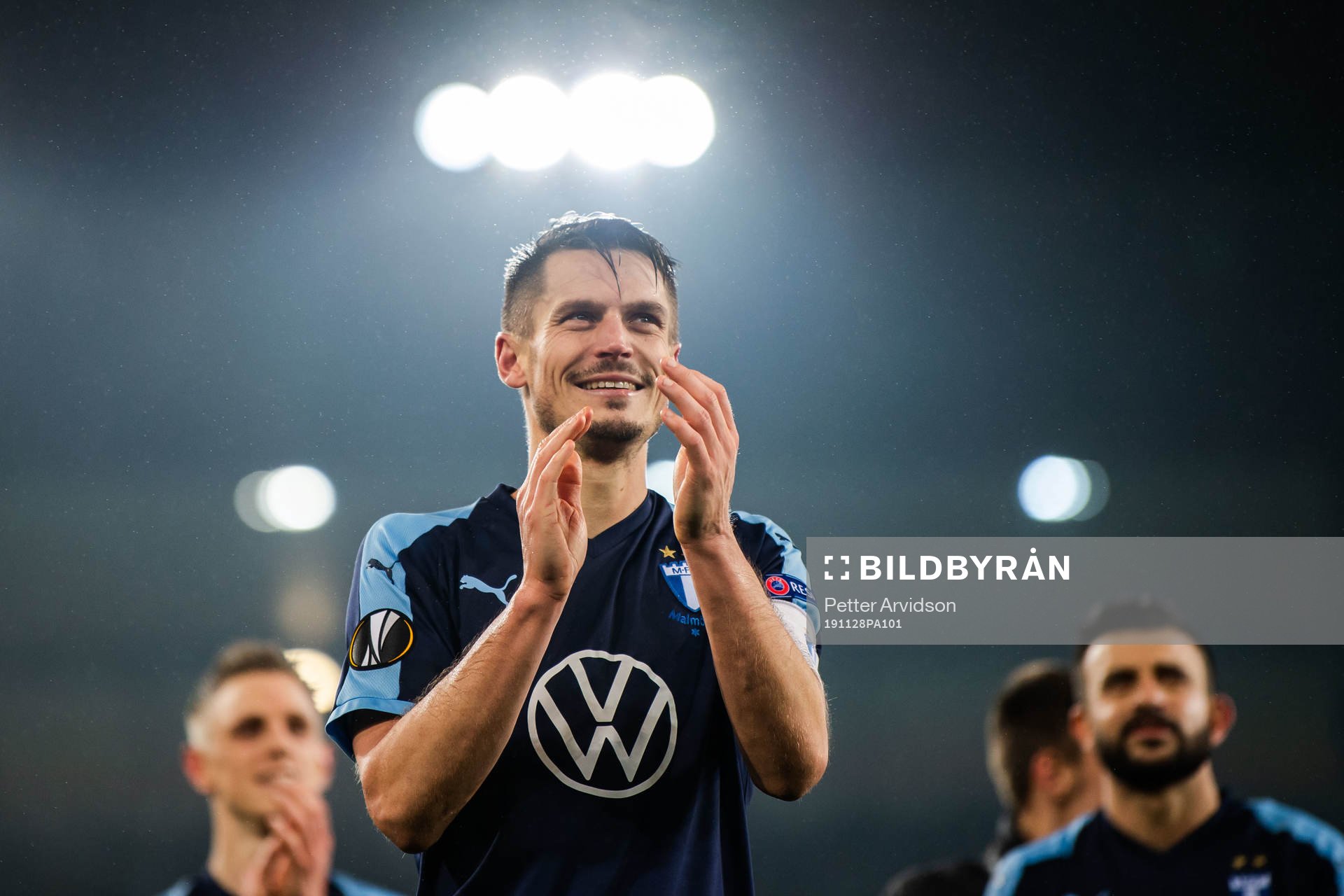 Markus Rosenberg of Malmö FF celebrate