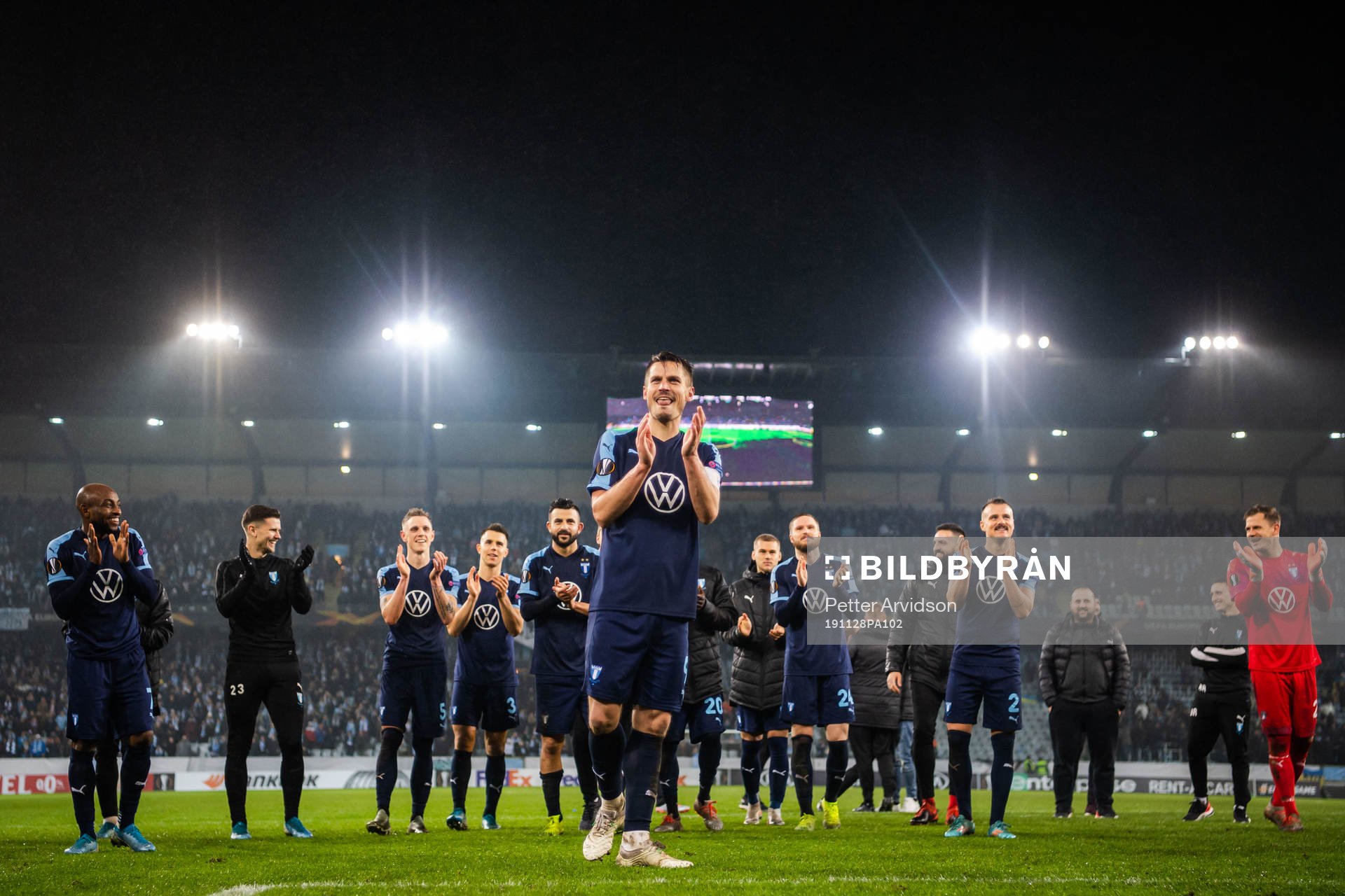 Markus Rosenberg of Malmö FF celebrates