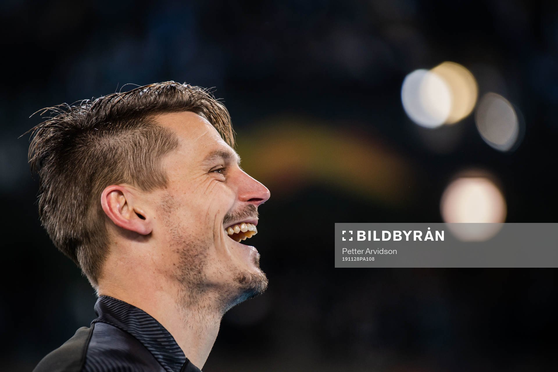 Markus Rosenberg of Malmö FF is honored