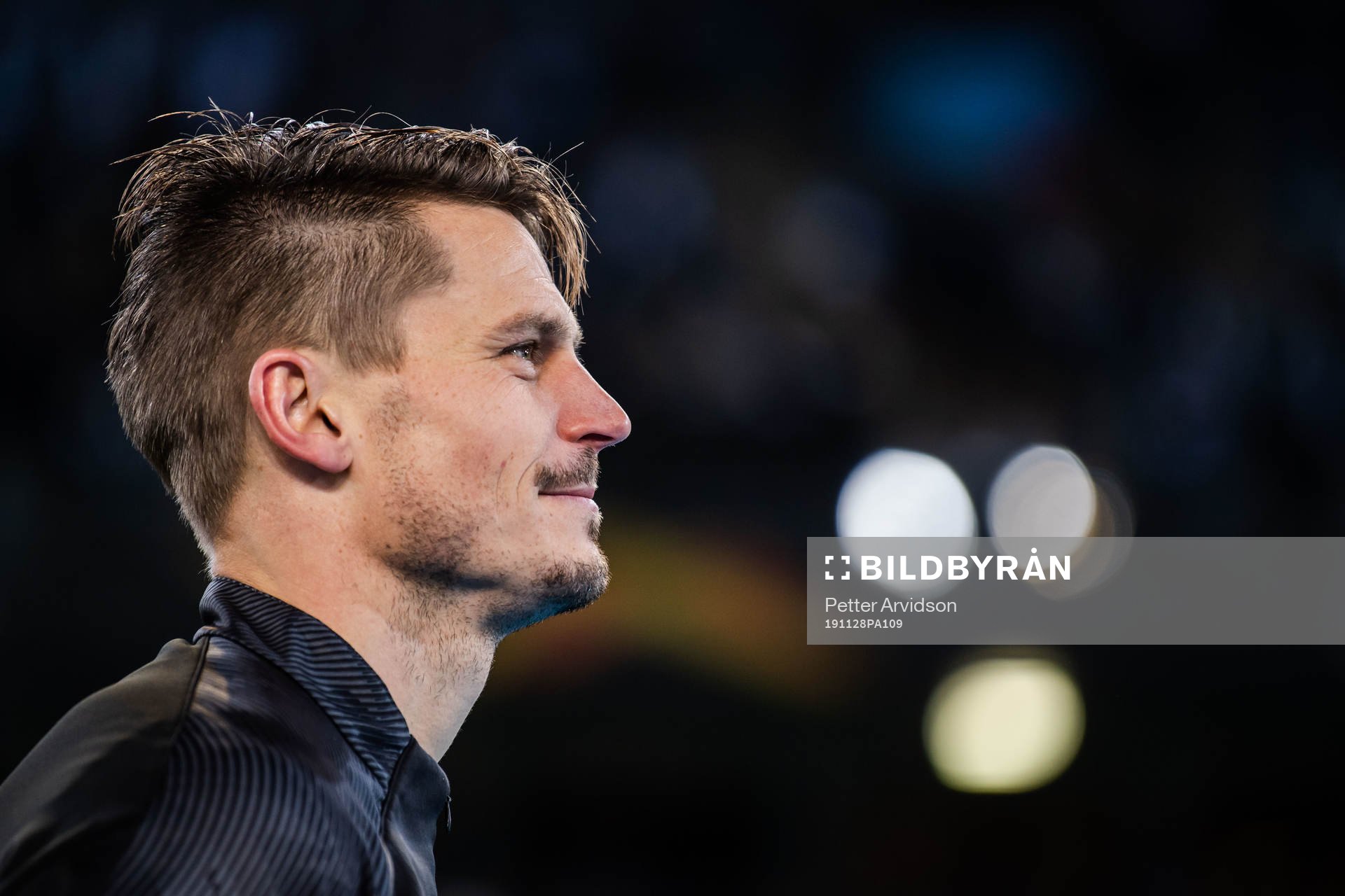 Markus Rosenberg of Malmö FF is honored