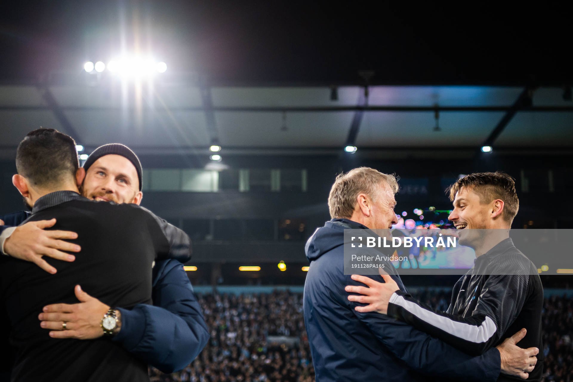 Åge Hareide and Markus Rosenberg
