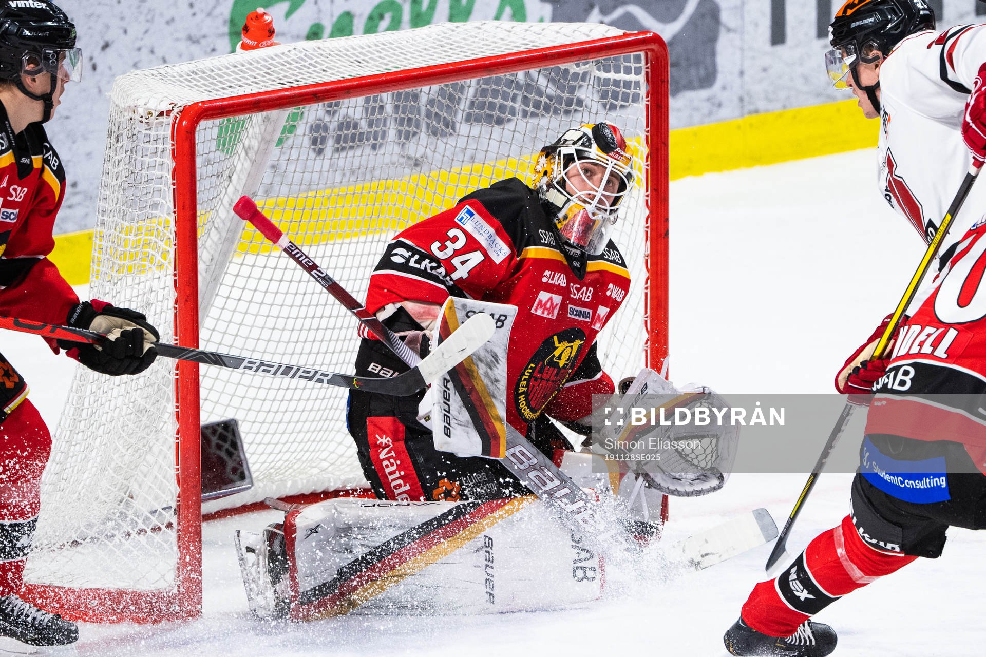 Luleås målvakt Joel Lassinantti