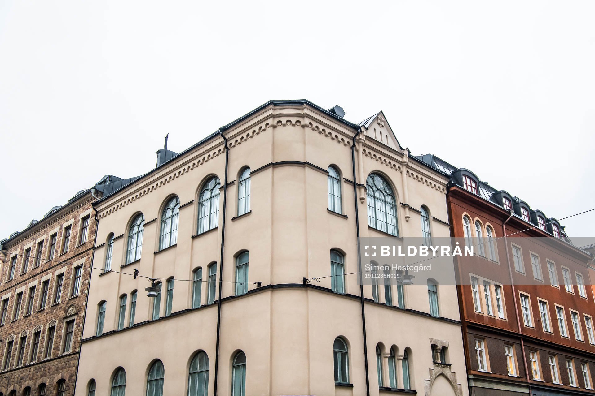 Exterior view of Zlatan Ibrahimovics Stockholm residence