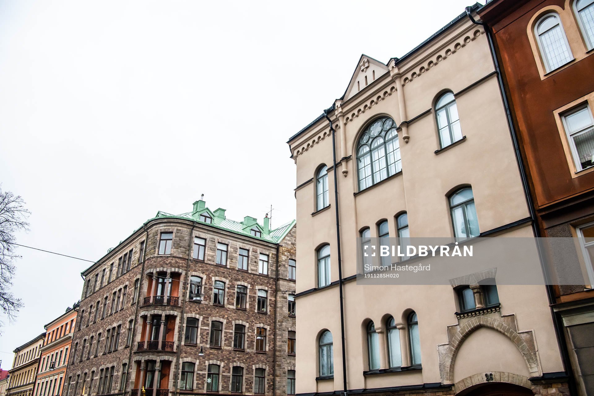 Exterior view of Zlatan Ibrahimovics Stockholm residence