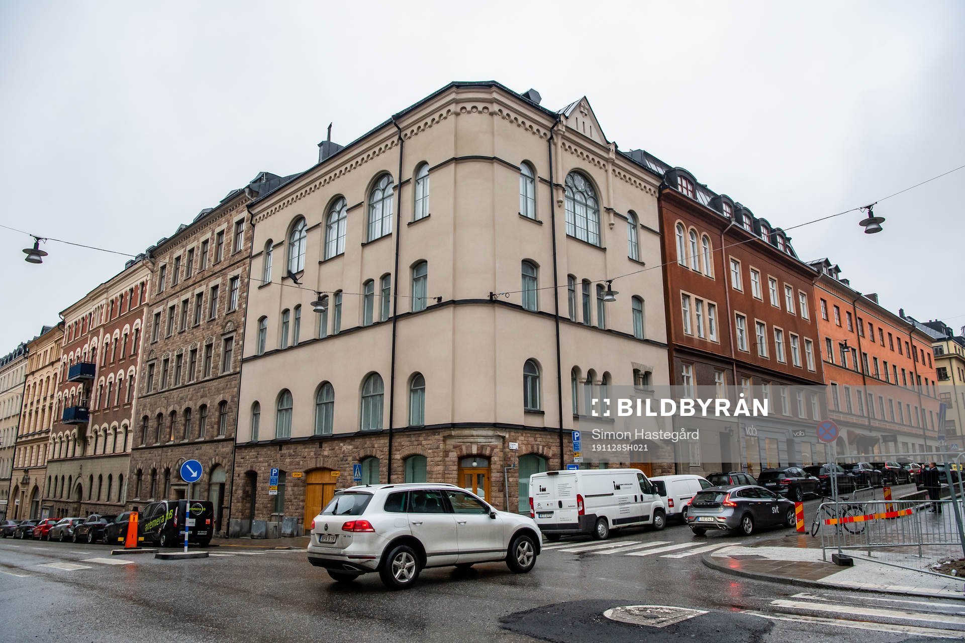 Exterior view of Zlatan Ibrahimovics Stockholm residence
