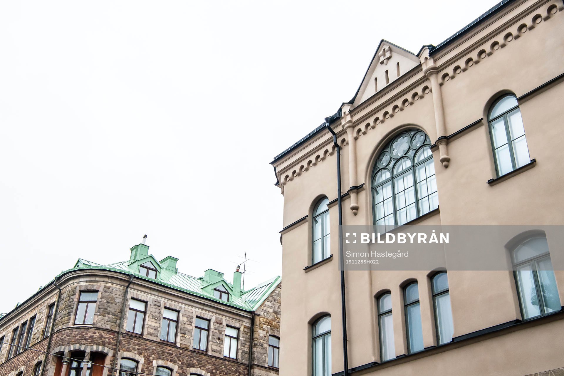 Exterior view of Zlatan Ibrahimovics Stockholm residence