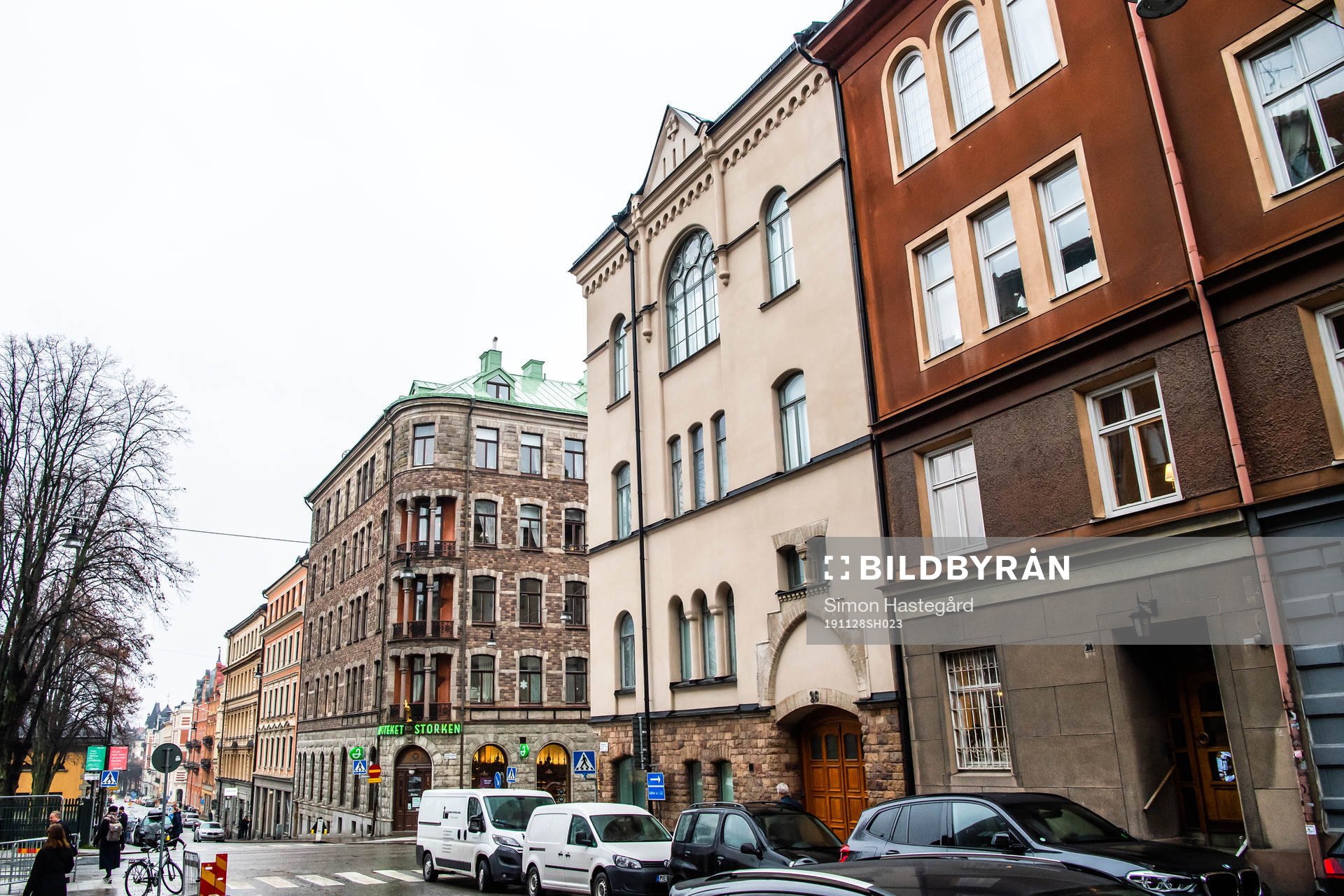 Exterior view of Zlatan Ibrahimovics Stockholm residence