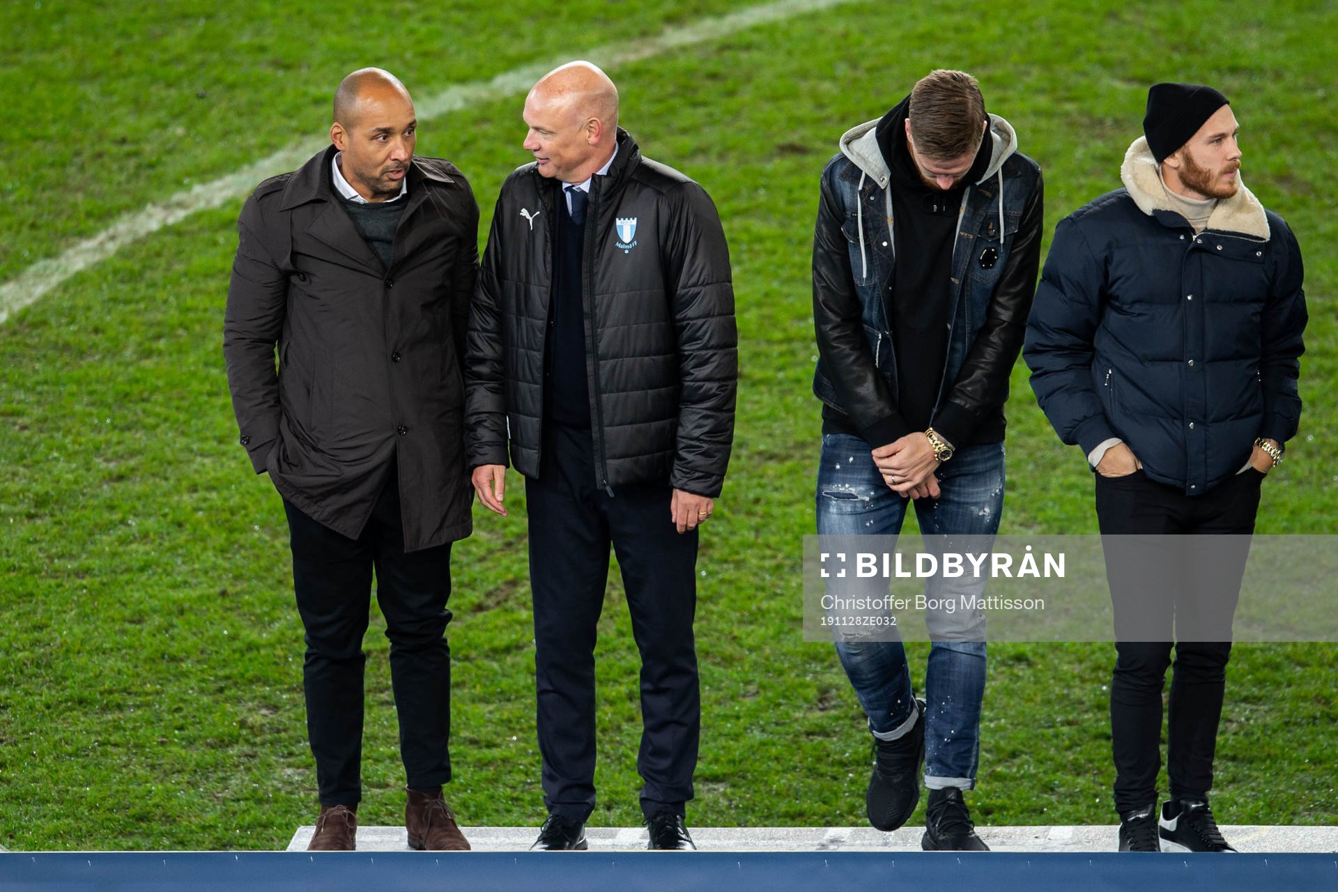 Martin Dahlin and Uwe Rösler, head coach