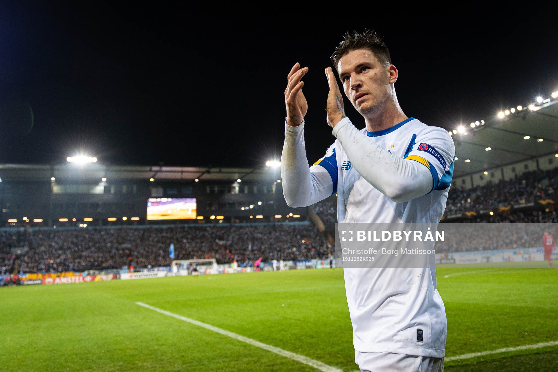 Benjamin Verbic of Dynamo Kiev