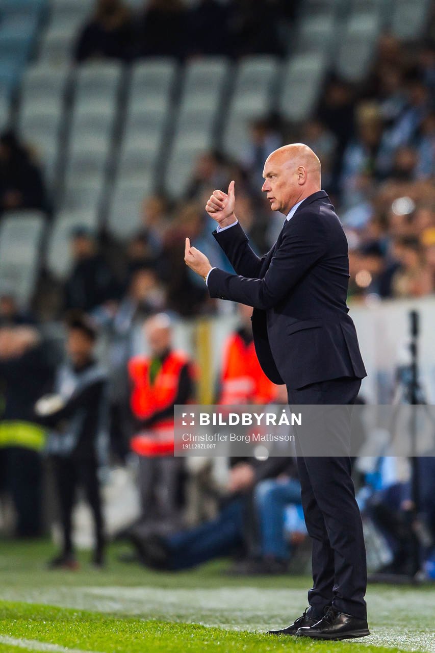 Uwe Rösler, head coach of Malmö FF