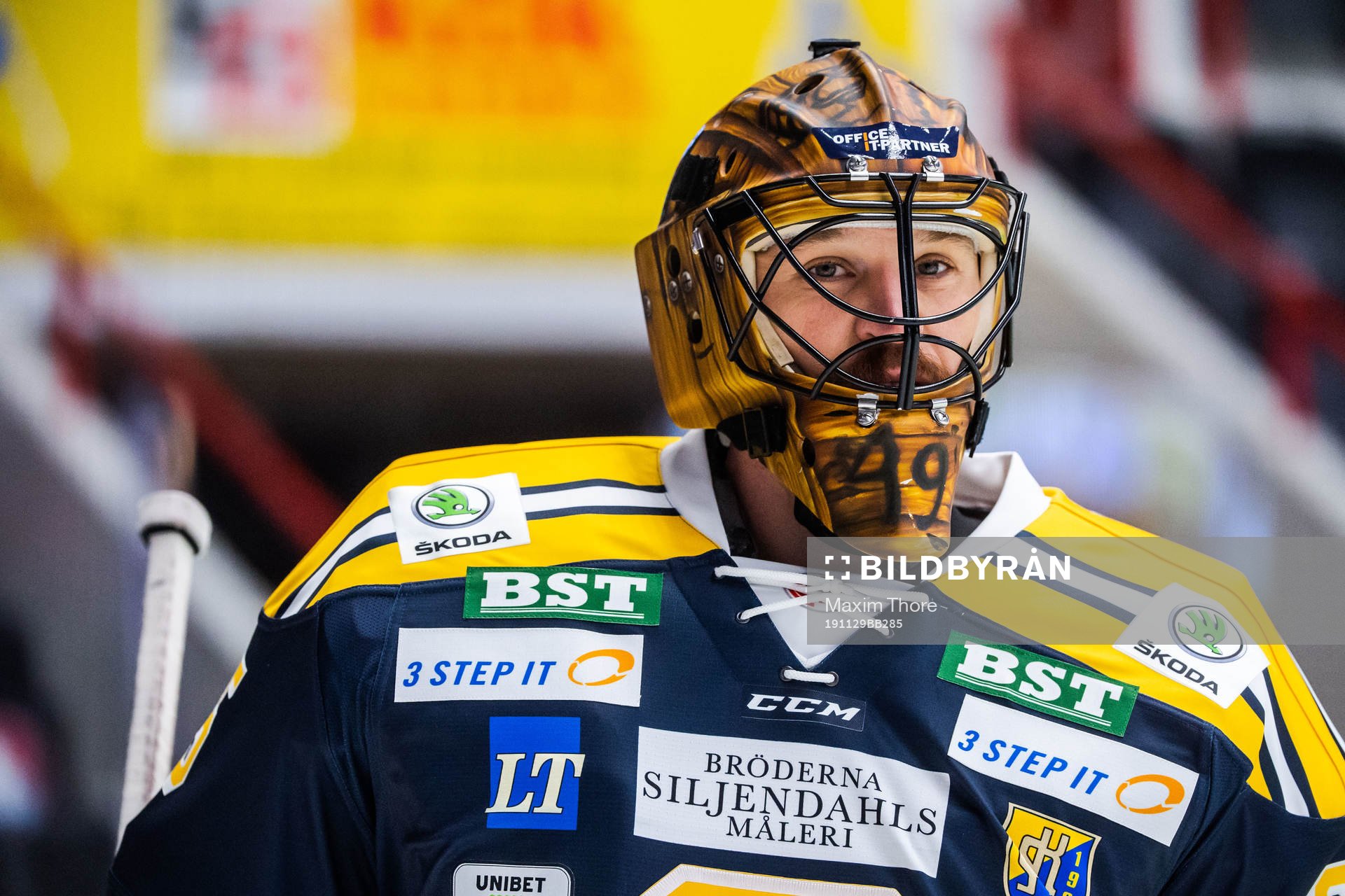 Södertäljes målvakt Justin Pogge