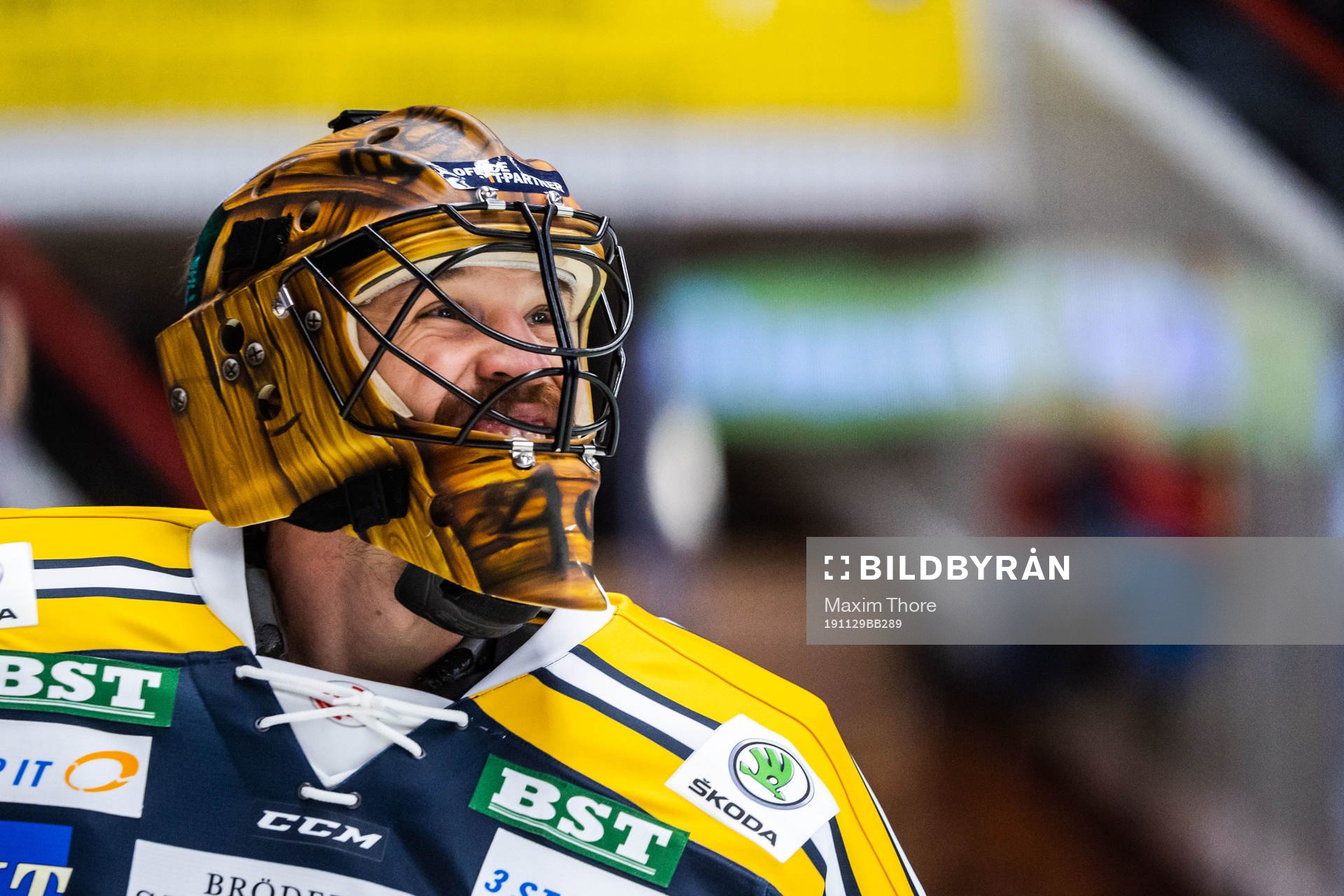 Södertäljes målvakt Justin Pogge