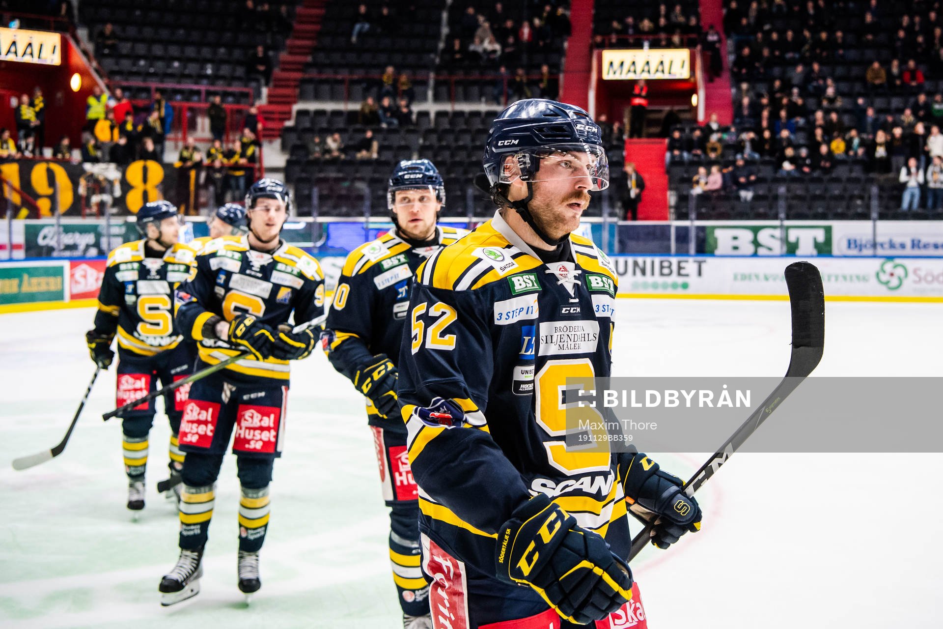 Södertäljes Christoffer Liljewall jublar