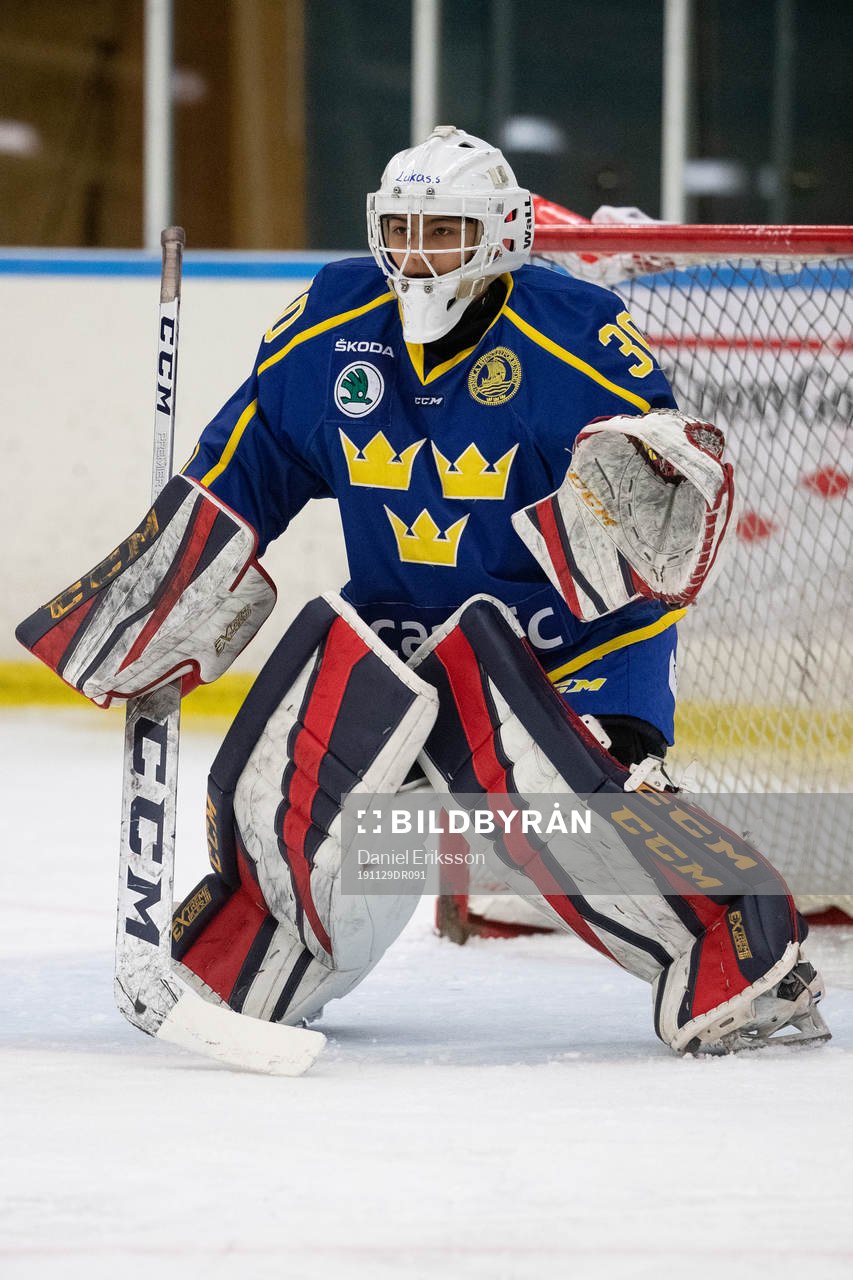 Sveriges målvakt Lukas Svedin