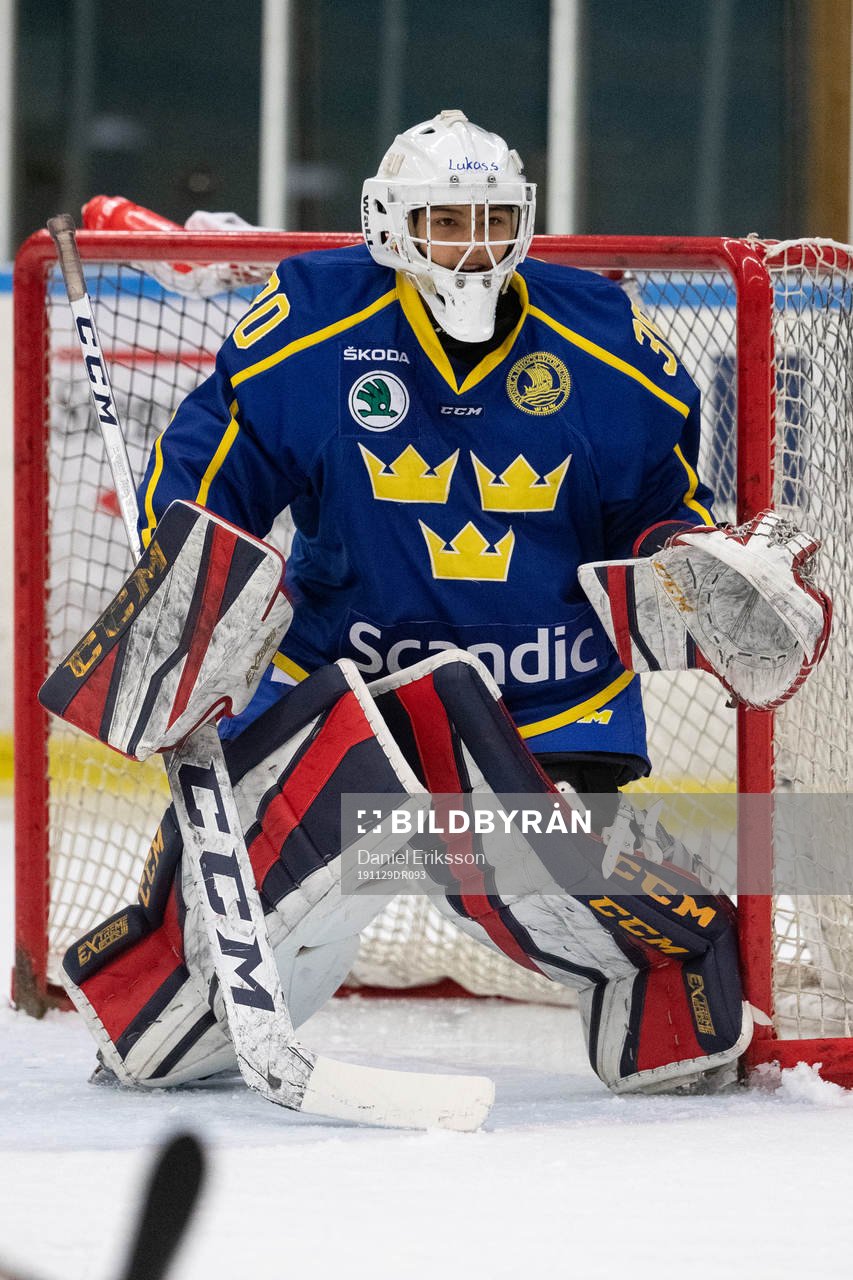 Sveriges målvakt Lukas Svedin