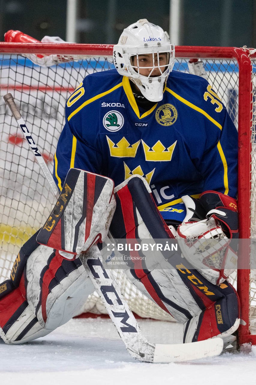 Sveriges målvakt Lukas Svedin