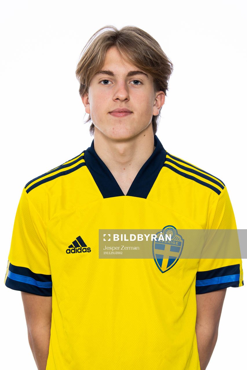 Holger Olsson i P16-landslaget