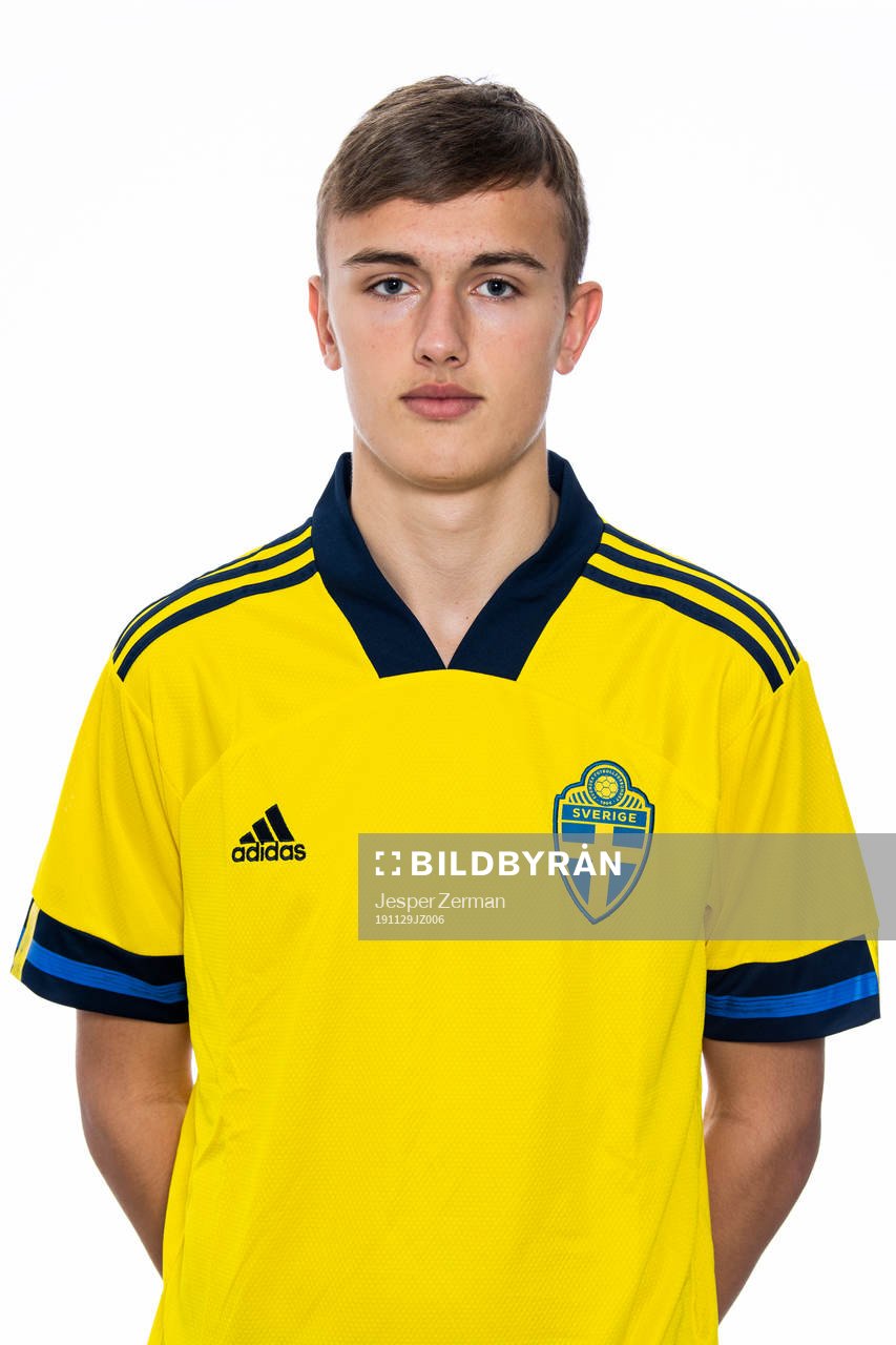 Jesper Tolinsson i P16-landslaget