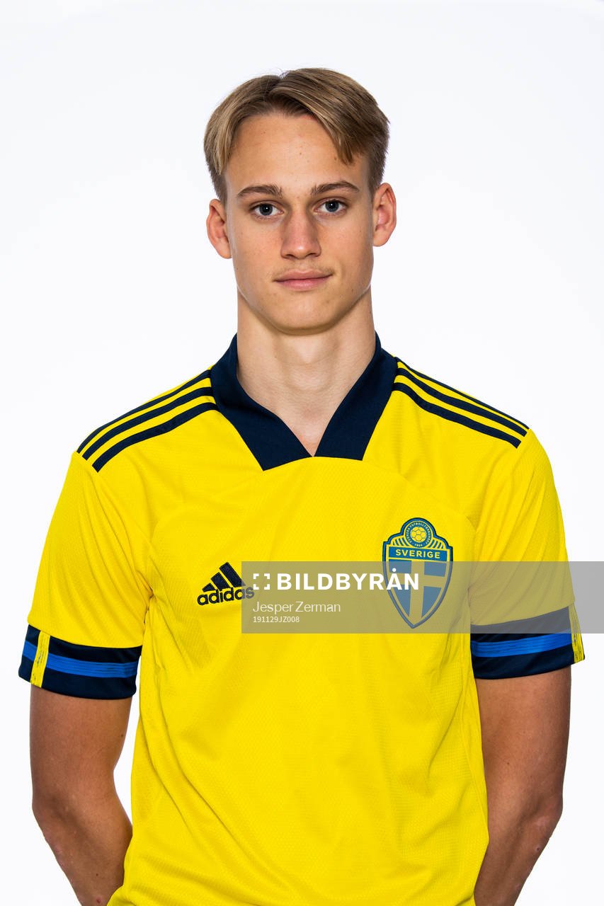 Oscar Vilhelmsson i P16-landslaget