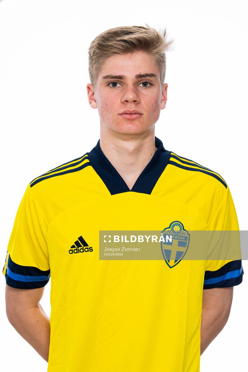 Alfie Göransson i P16-landslaget