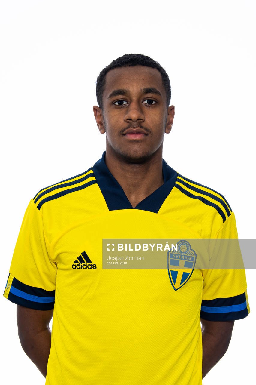 Noah Tesfai Negash i P16-landslaget