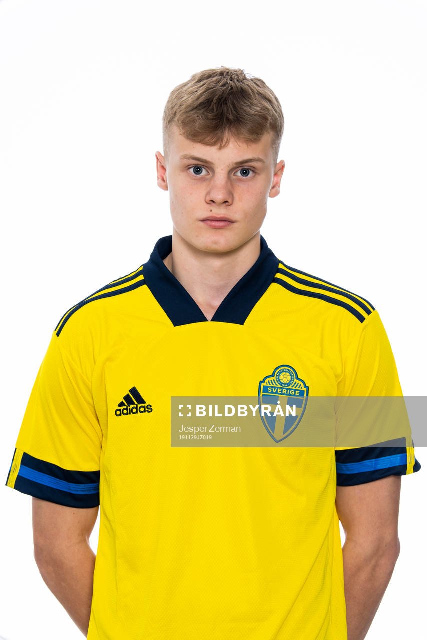 Elmar Lindkvist i P16-landslaget