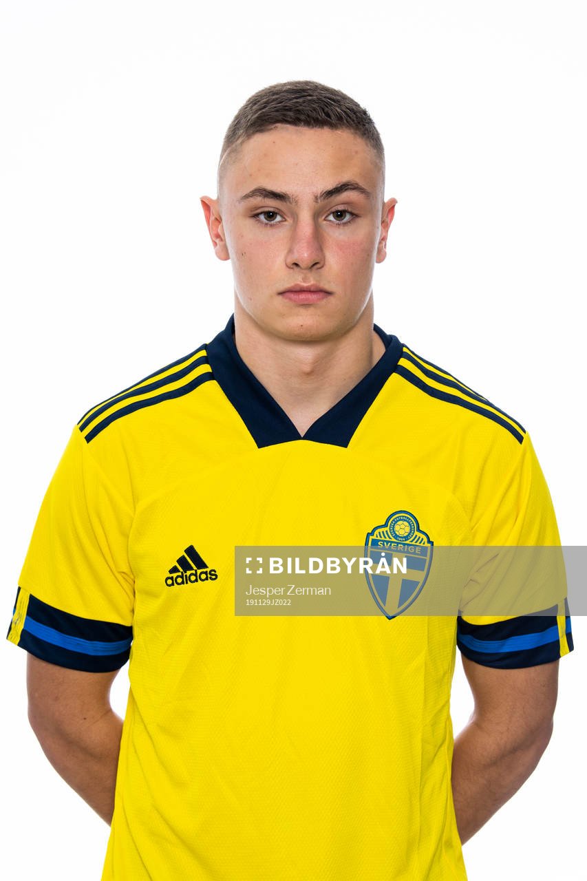 Theo Lind i P16-landslaget