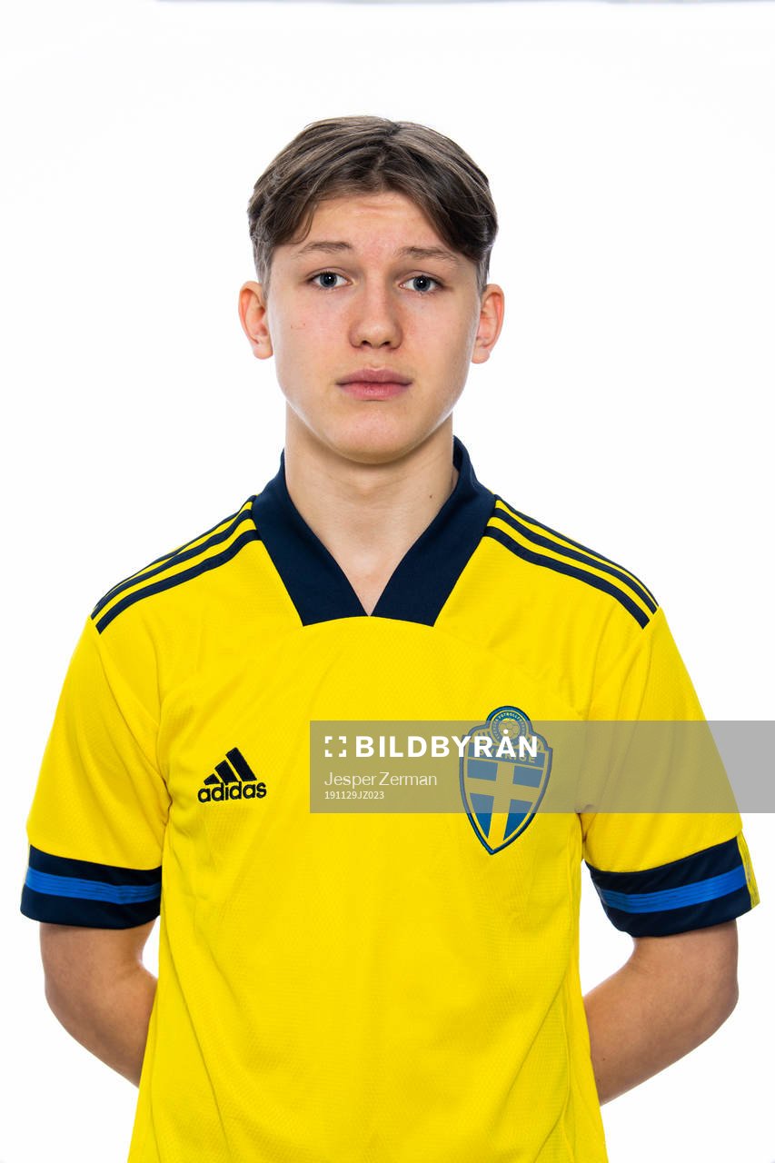 Johan Norgren i P16-landslaget