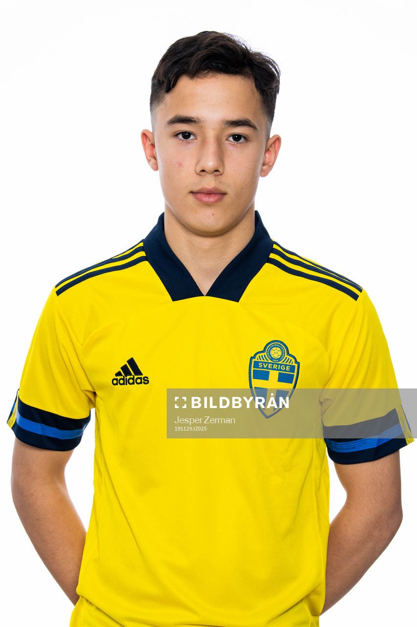 Hussein Ahmadi i P16-landslaget