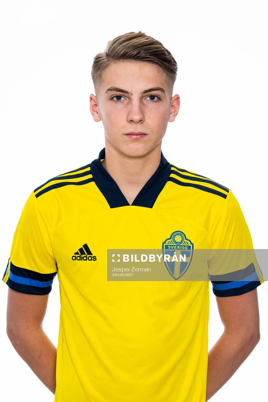 Casper Nilsson i P16-landslaget
