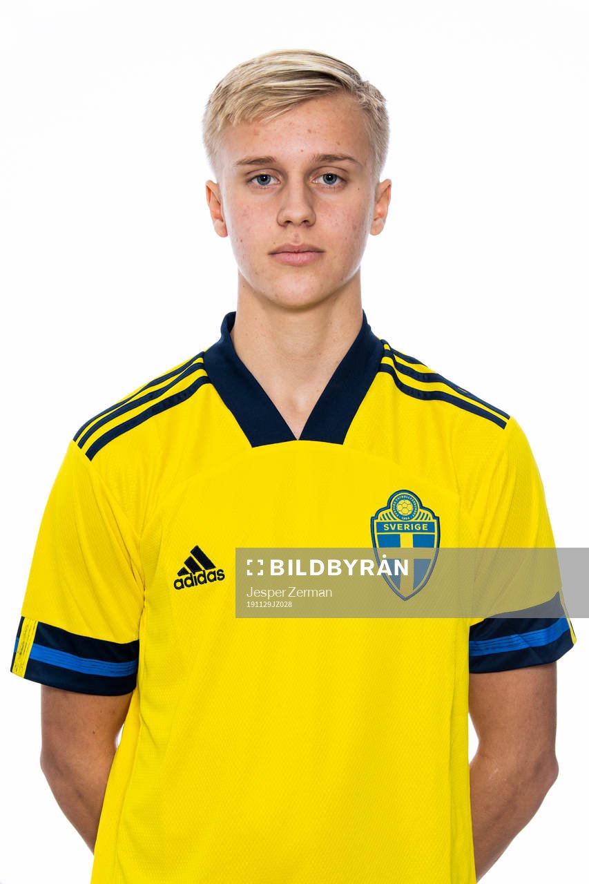 Ludvig Nicklasson i P16-landslaget