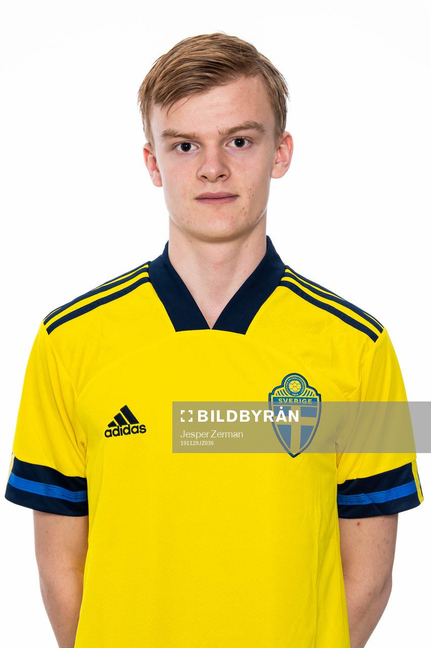 Lucas Forsberg i P16-landslaget