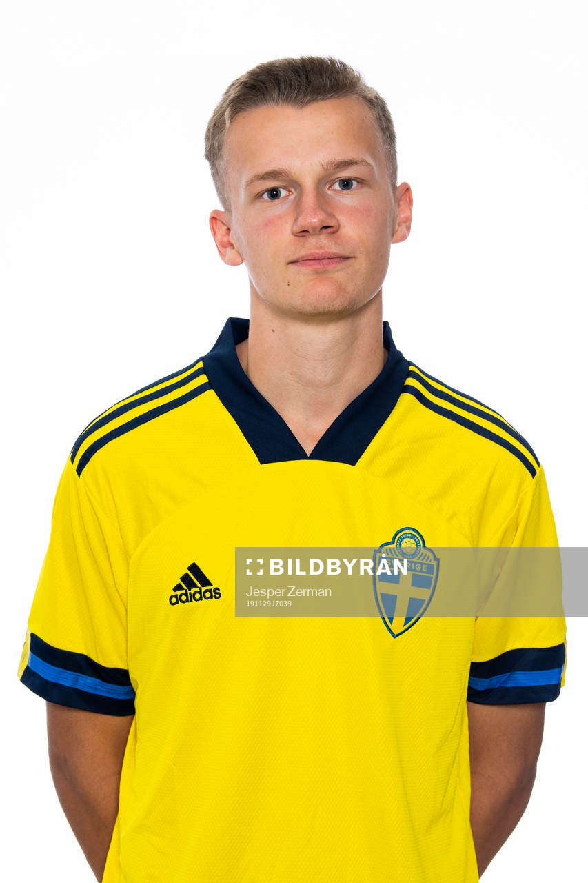 Joel Voelkerling Persson i P16-landslaget