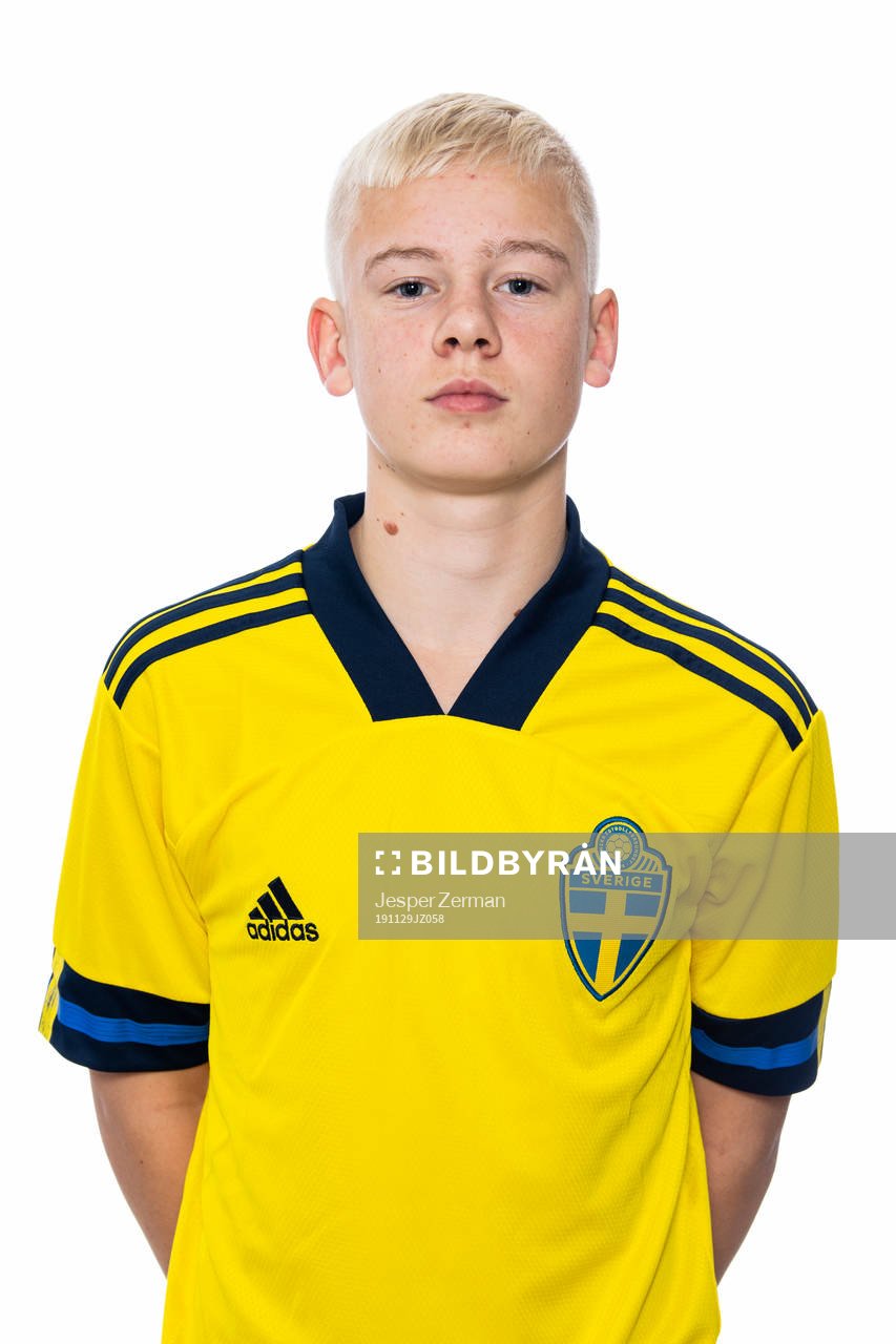 Otto Rosengren i P16-landslaget