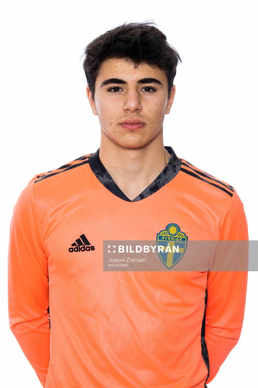 Johan Guadagno i P16-landslaget
