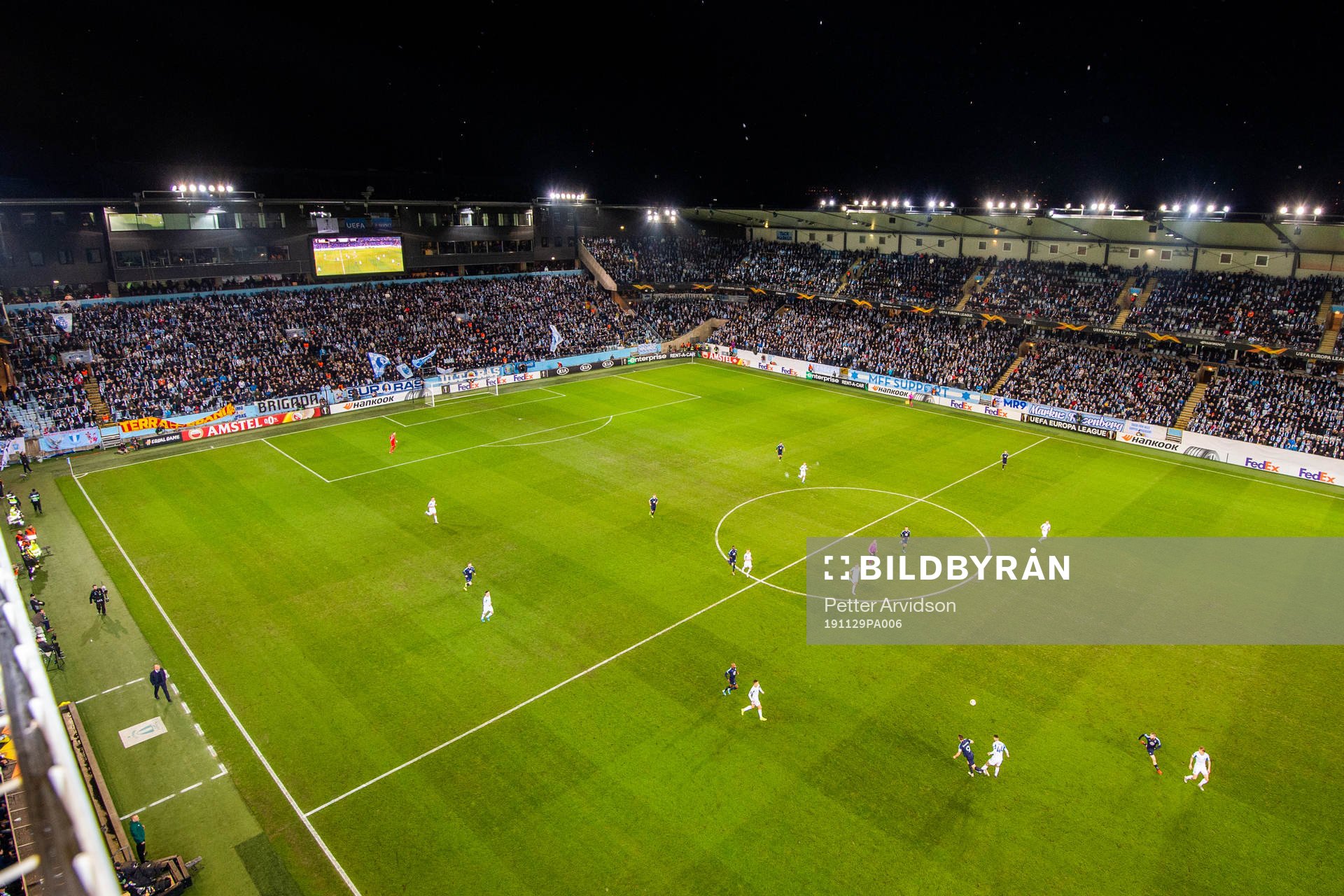 Players of Malmö FF and of Dynamo Kiev