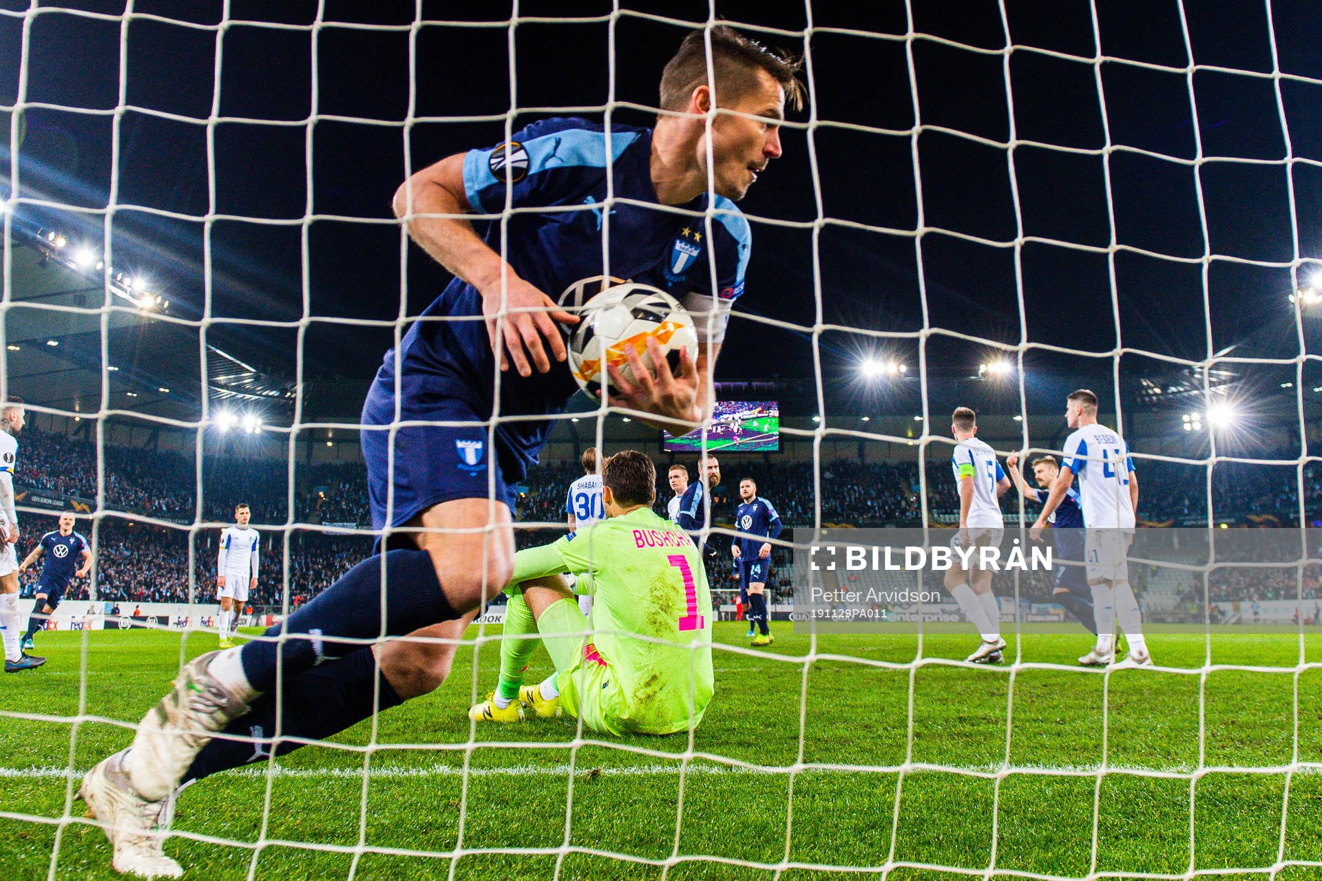 Markus Rosenberg of Malmö FF celebrates