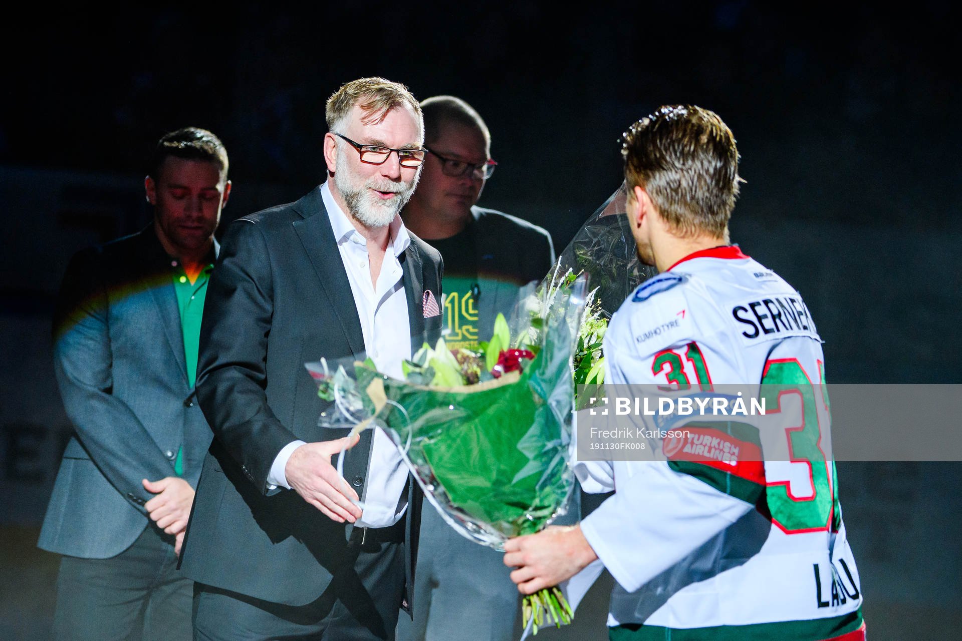 Peter Nordström hyllas