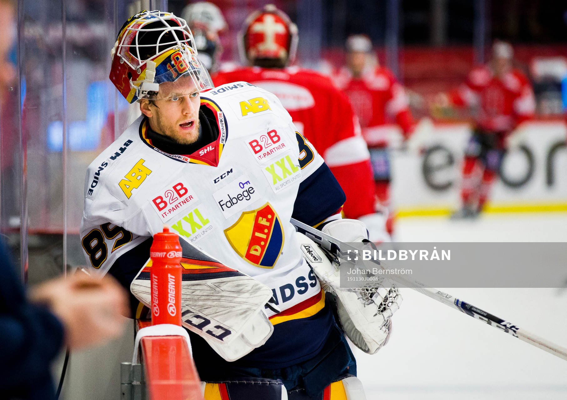 Djurgårdens målvakt Niklas Svedberg