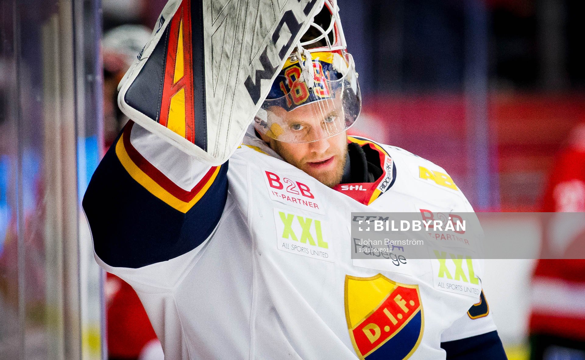 Djurgårdens målvakt Niklas Svedberg