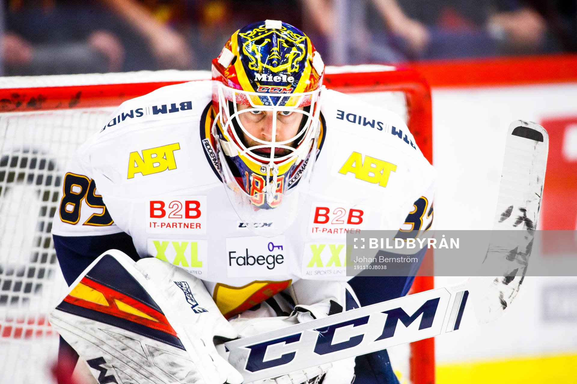 Djurgårdens målvakt Niklas Svedberg